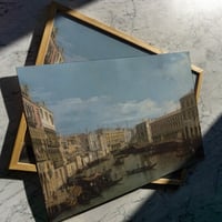 Image 1 of The Grand Canal looking South | Canaletto - 1735 | Art Poster | Vintage Poster