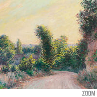 Image 2 of Chemin | Claude Monet - 1885 | Art Poster | Vintage Poster