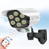 Wireless Solar Motion Sensor Light | LED Flood Light, Remote Control, Outdoor Security