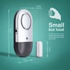 Wireless Door Window Alarm 3-Pack | Magnetic Sensor, 120 DB, Home Security, Batteries Included