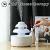 Flowing Water Humidifier | 3-in-1 Night Light, Aromatherapy, Desktop Fountain
