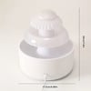 Flowing Water Humidifier | 3-in-1 Night Light, Aromatherapy, Desktop Fountain