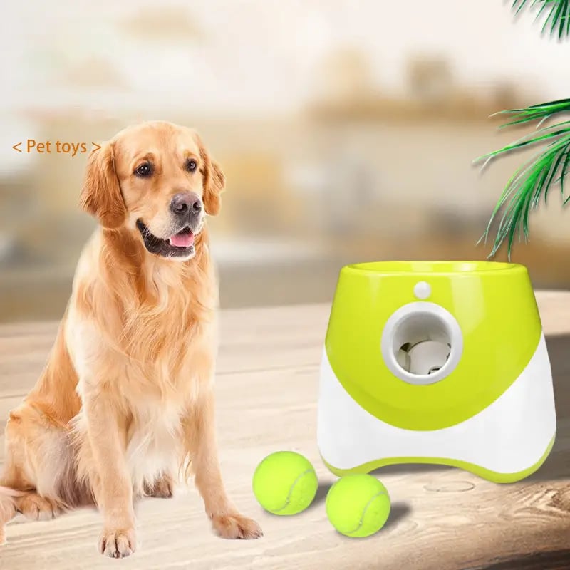 MSL Automatic Dog Ball Launcher – Interactive Tennis Ball Thrower for Pets