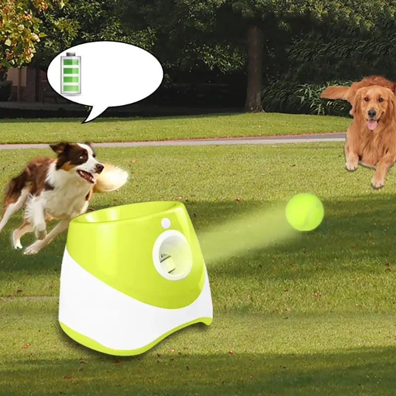 MSL Automatic Dog Ball Launcher – Interactive Tennis Ball Thrower for Pets