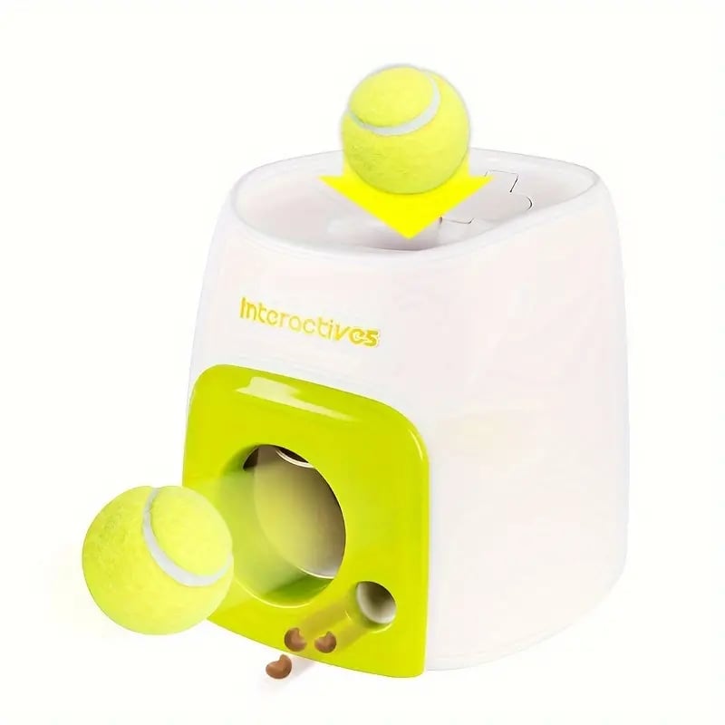 MSL Brain-Boosting Smart Dog Training Dispenser – Interactive Tennis Ball Feeder Toy