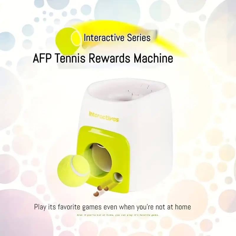MSL Brain-Boosting Smart Dog Training Dispenser – Interactive Tennis Ball Feeder Toy