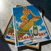 Image 1 of Canada Dry | Gil Elvgren - 1954 | Drink Poster | Vintage Poster