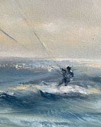 Image 5 of Embrace the Wind. Oil on canvas. 30x30cm, 2024 