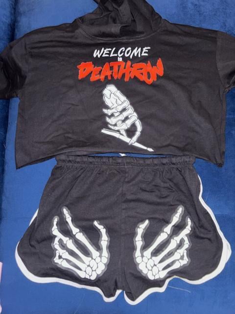 Women Deathrow Short Set