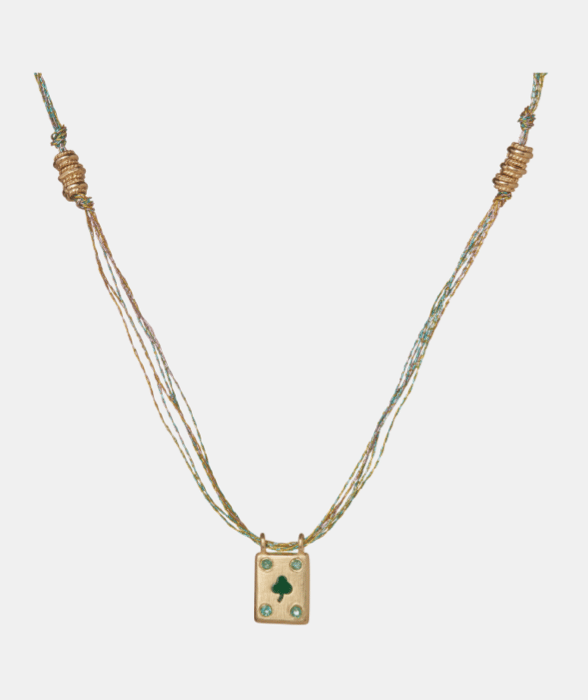 Image of 5 Octobre Tweed Necklace