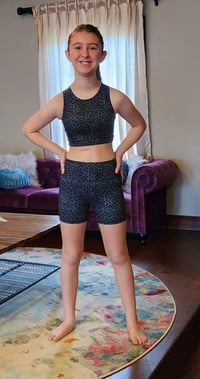 Image 2 of SEPARATES Athletic Cropped Tanks and Shorts INDIVIDUAL PIECES