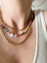 Image 2 of Collier COLORFULL // Argenté 
