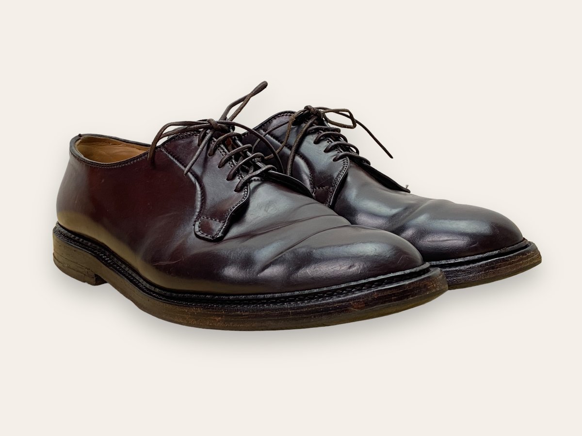 Image of 990 burgundy shell cordovan VINTAGE by Alden