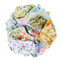 Image 1 of Chintz Floral Fabric Remnants Bundle 10 Pieces