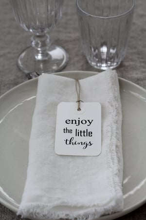 Image of Etiquette 'Enjoy the little things' (ETIKENJOY)