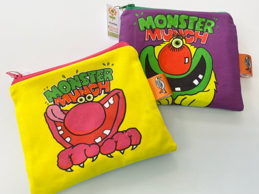 Bird Modern Vintage - Monster Munch purse