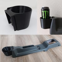 Image 1 of 88-91 Honda Civic SEDAN Rear Ash Tray Cup Holder (full size)