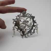 Image 3 of bee heart necklace 