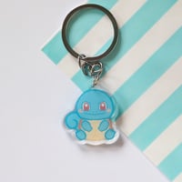 Image 4 of Kanto starter bulbasaur charmander squirtle keychain