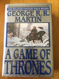 Image 1 of George R. R. Martin "A Game of Thrones" Hardcover #AUTOGRAPHED#