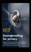 Sanag C16S Open Ear Bluetooth 5.4 Wireless Headphones, HiFi Sound TWS Earbuds, 8 Hours Playback