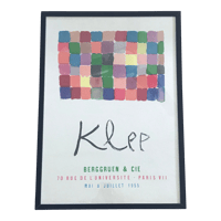 Image 1 of Original Exhibition Poster Paul Klee, Berggruen and Cie, Paris 1955
