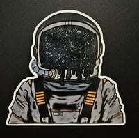 Image 1 of Drippy Spaceman Sticker