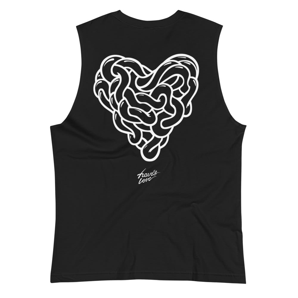 SLEEVELESS LOGO SHIRT