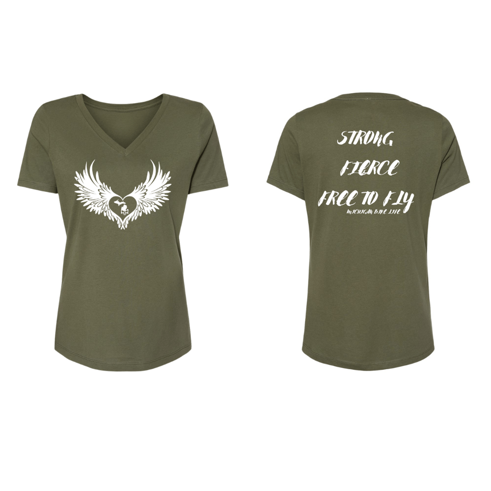 Image of Wings V Neck