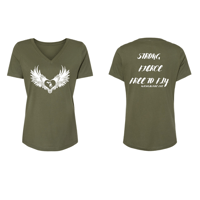 Image 3 of Wings V Neck