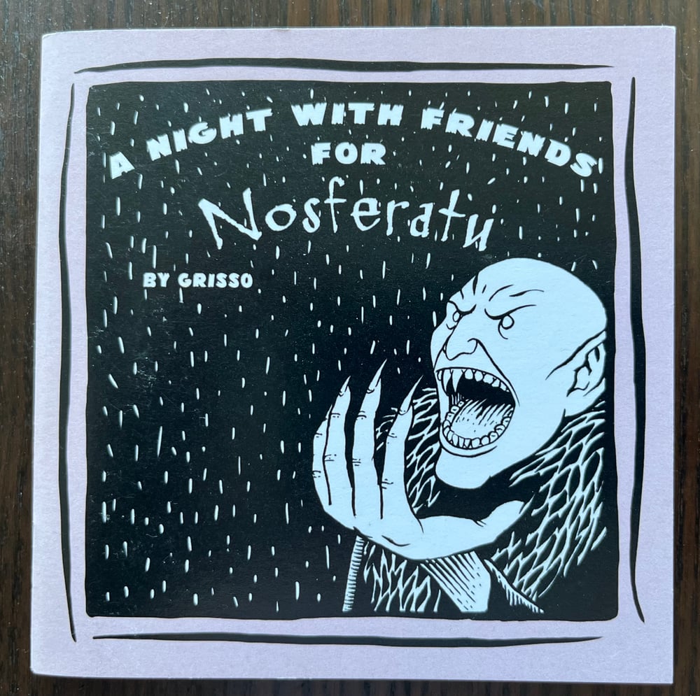 Image of A Night With Friends for Nosferatu PHYSICAL ZINE