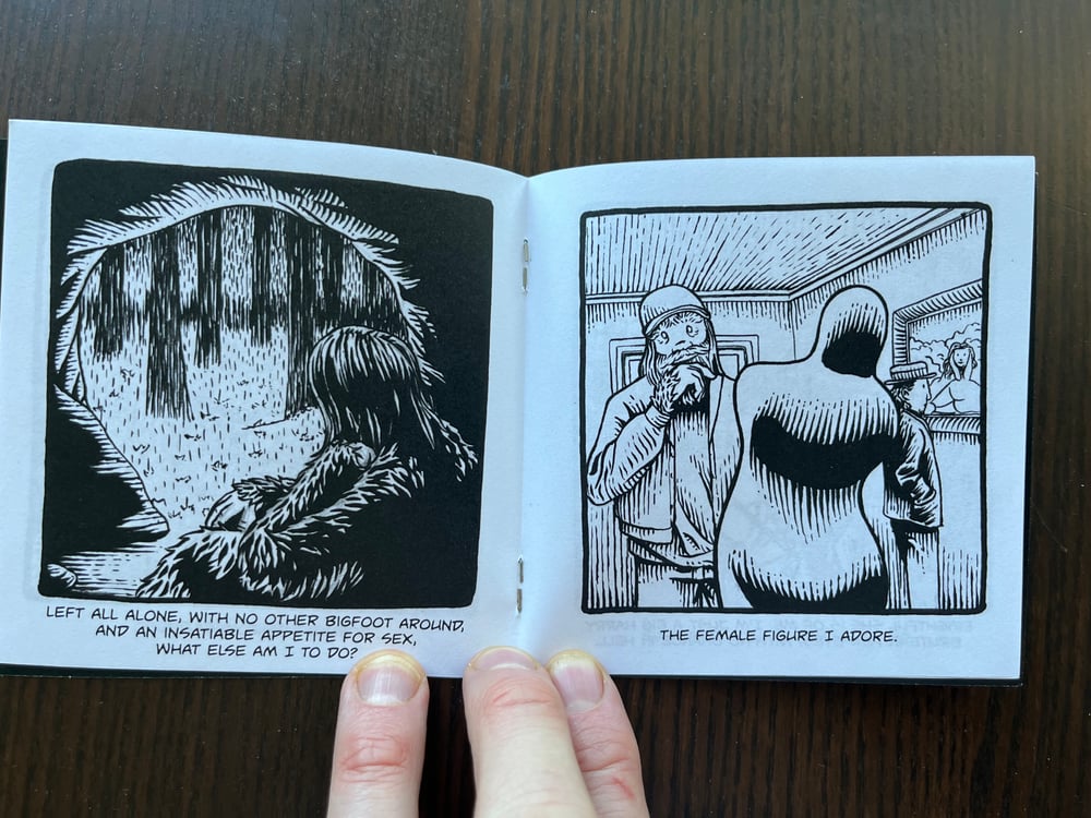 Image of Bigfoot's Story PHYSICAL ZINE