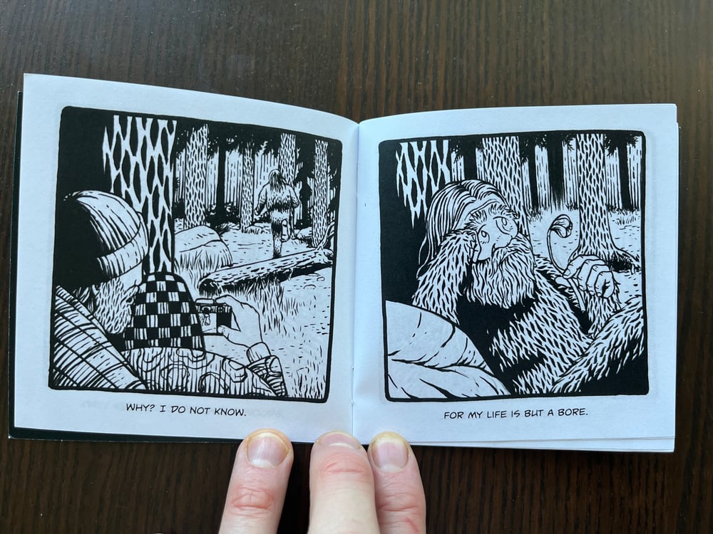 Image of Bigfoot's Story PHYSICAL ZINE