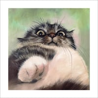 "Schrödinger Knows Nothing" Print