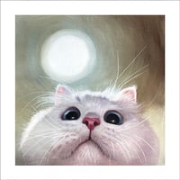 "Wake Up Hooman" Print