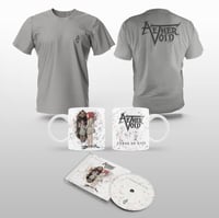 [BUNDLE 6]: SYMBOL & LOGO T-SHIRT - GREY + CURSE OF LIFE [CD] & MUG
