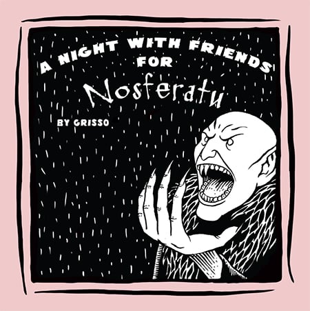 Image of A Night With Friends for Nosferatu PHYSICAL ZINE