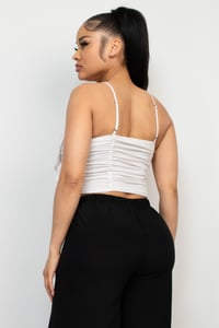 Image 1 of La Rosa Top (WHITE) 