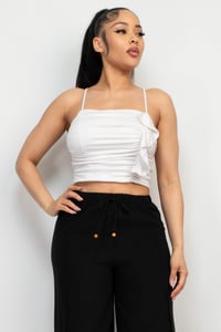 Image 3 of La Rosa Top (WHITE) 