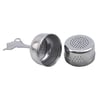 Stainless Steel Tea Infuser Strainer Cylindrical Tea Leak Spice Herbal Filter Balls Hanging Chain
