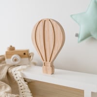 Image 1 of Wooden Hot Air Balloon