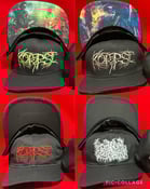 Image of Officially Licensed Korpse/Bodily Stew Underbrim Print Snapbacks/Dad Hats!!