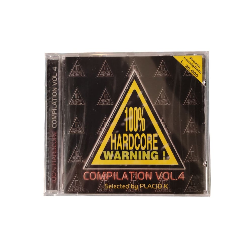 100% Hardcore Warning vol. 4 - Selected by Placid K (CD,Sealed)