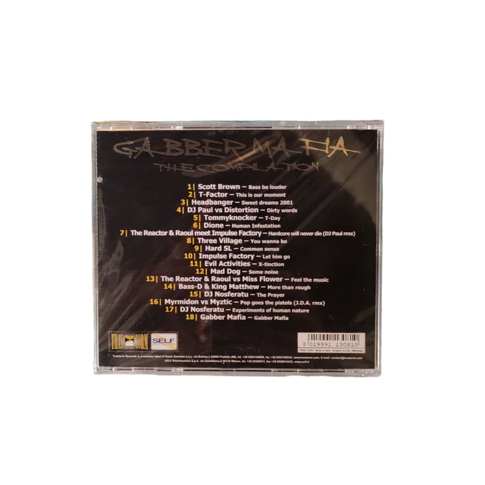 Gabber Mafia - The Compilation (CD, Sealed)