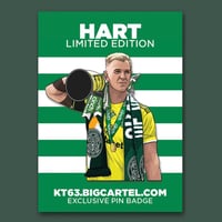 Joe Hart Pin Badge In Stock