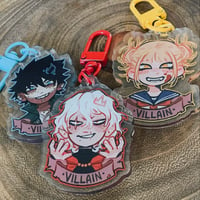 Image 1 of League of Villains Trio Charms