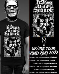 S.L.U.T.S UK/IRE tour t-shirt 2022 (2 left!) 