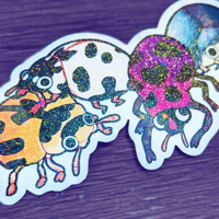 Image 2 of Nonbinary Beetles - Sticker