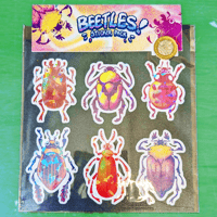 Image 1 of Beetles - Sticker Pack