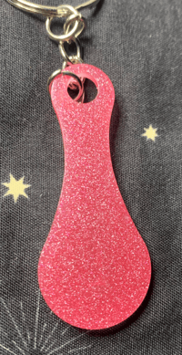 Jeton de caddie rose